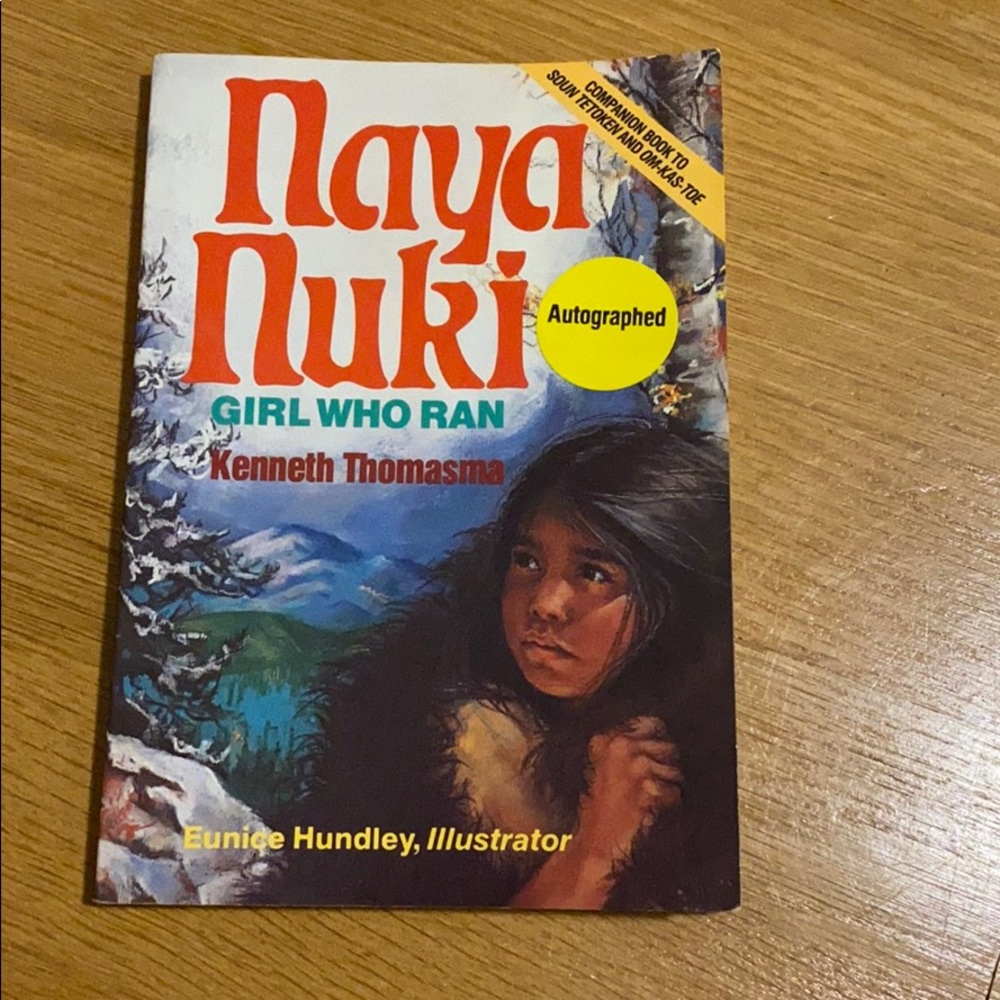 autographed Naya Nuki (Girl Who Ran)